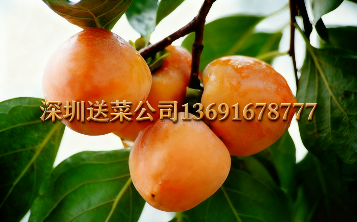 柿子選品不踩坑！惠州蔬菜配送公司為果農解析3個優質品種的核心優勢